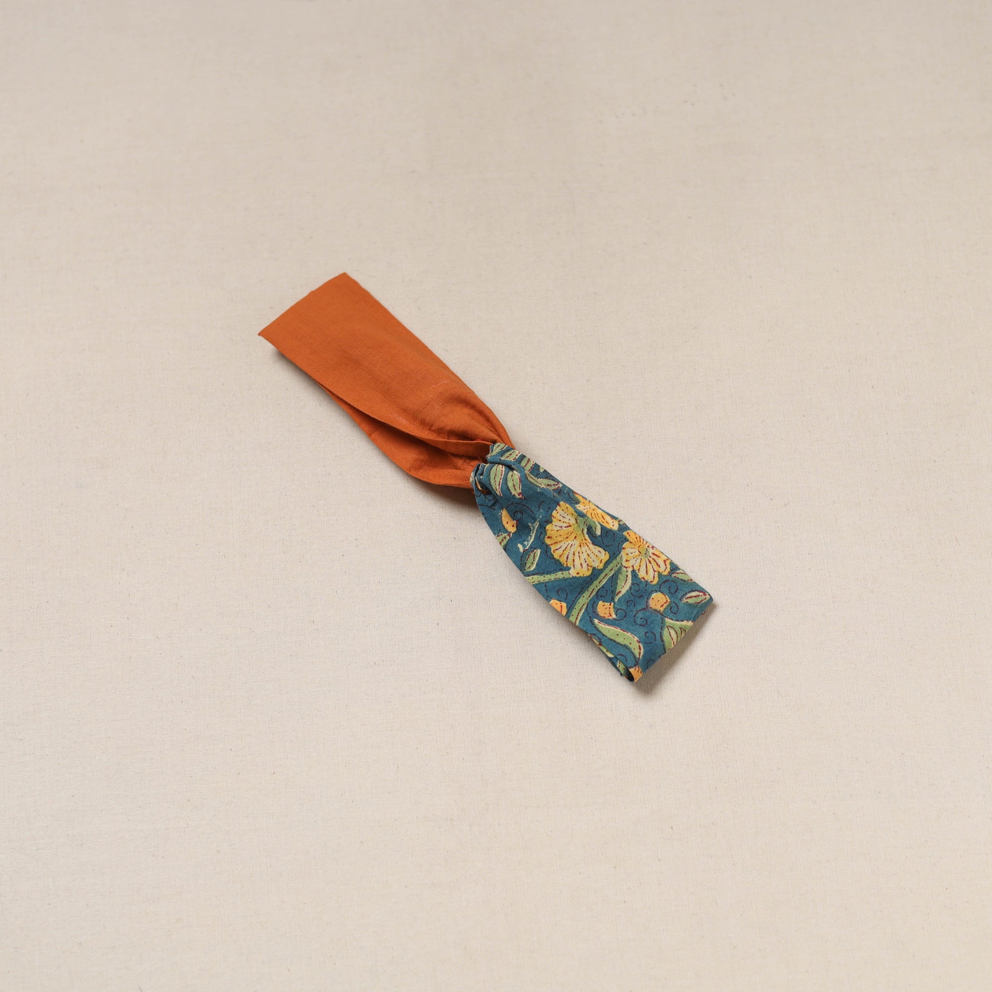 Handcrafted cotton elastic headband 15