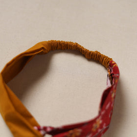 Handcrafted cotton elastic headband 17