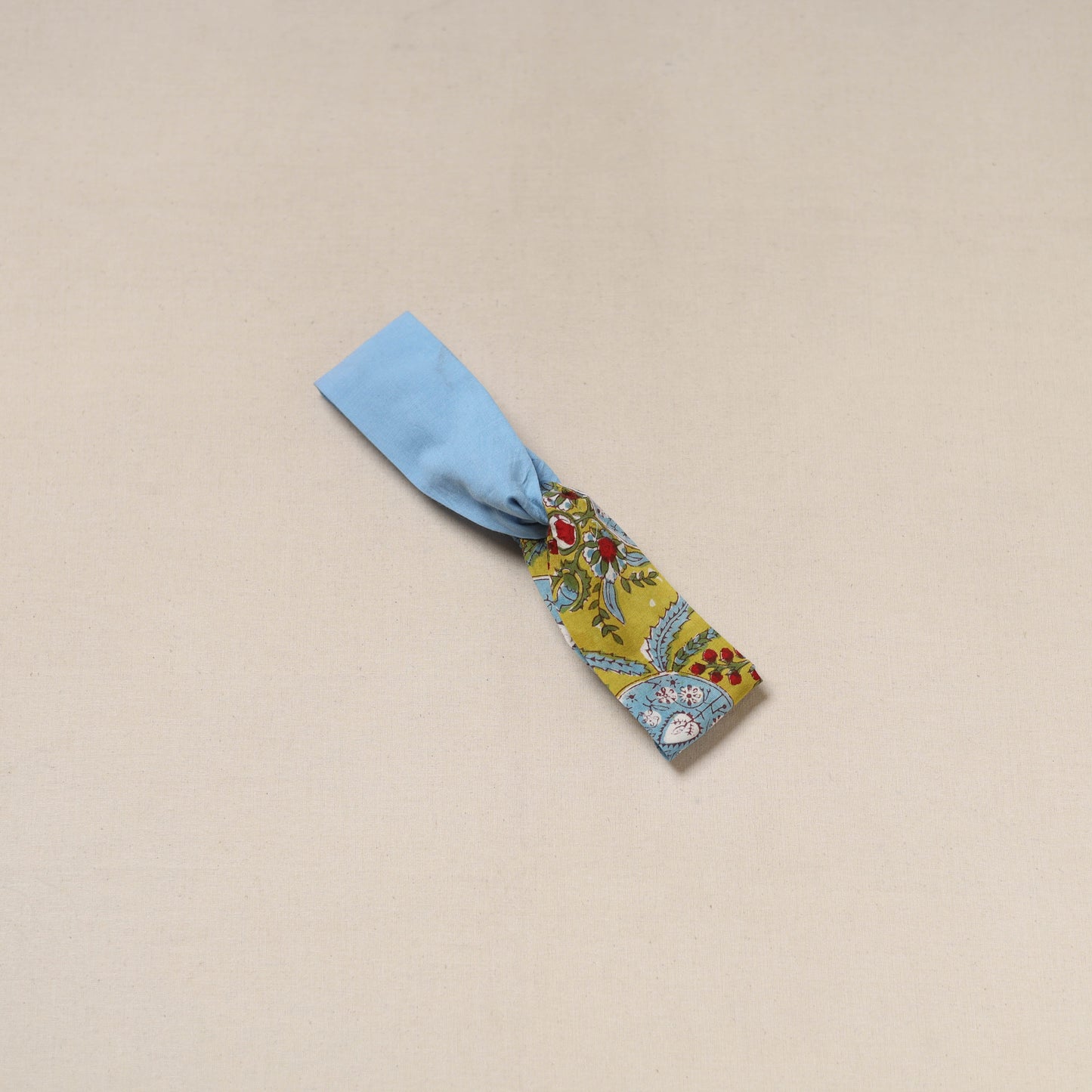 Handcrafted cotton elastic headband 20