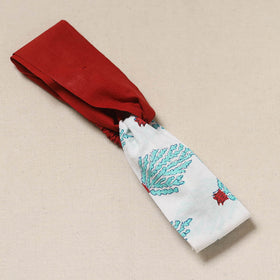 Handcrafted cotton elastic headband 21