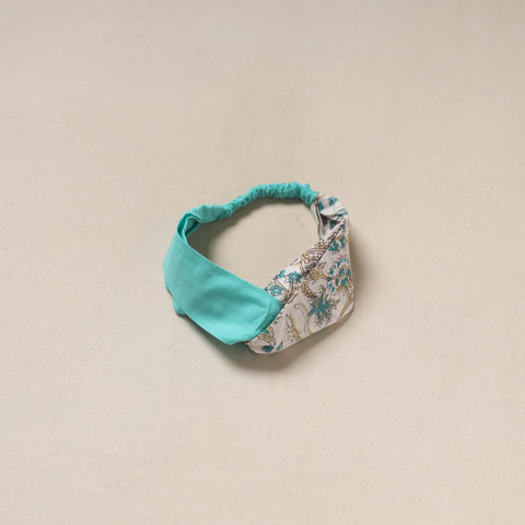 Handcrafted cotton elastic headband 25