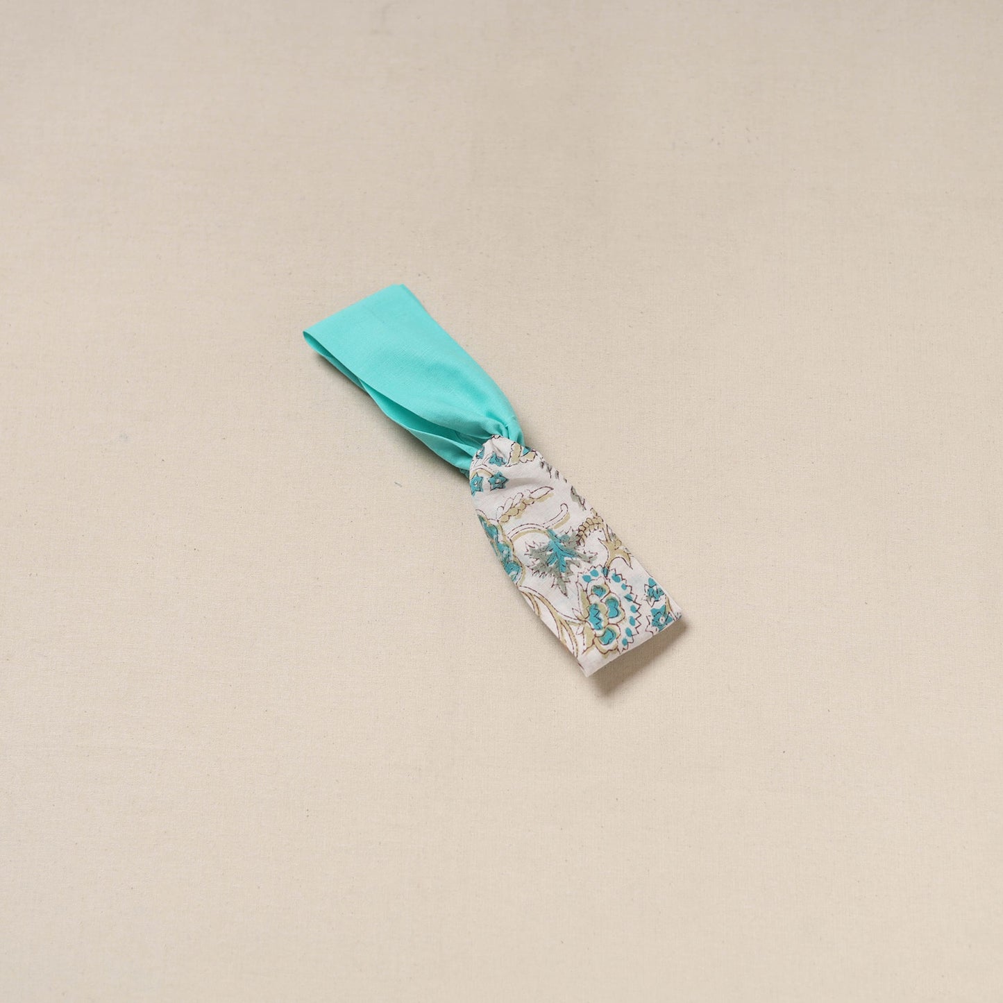 Handcrafted cotton elastic headband 25