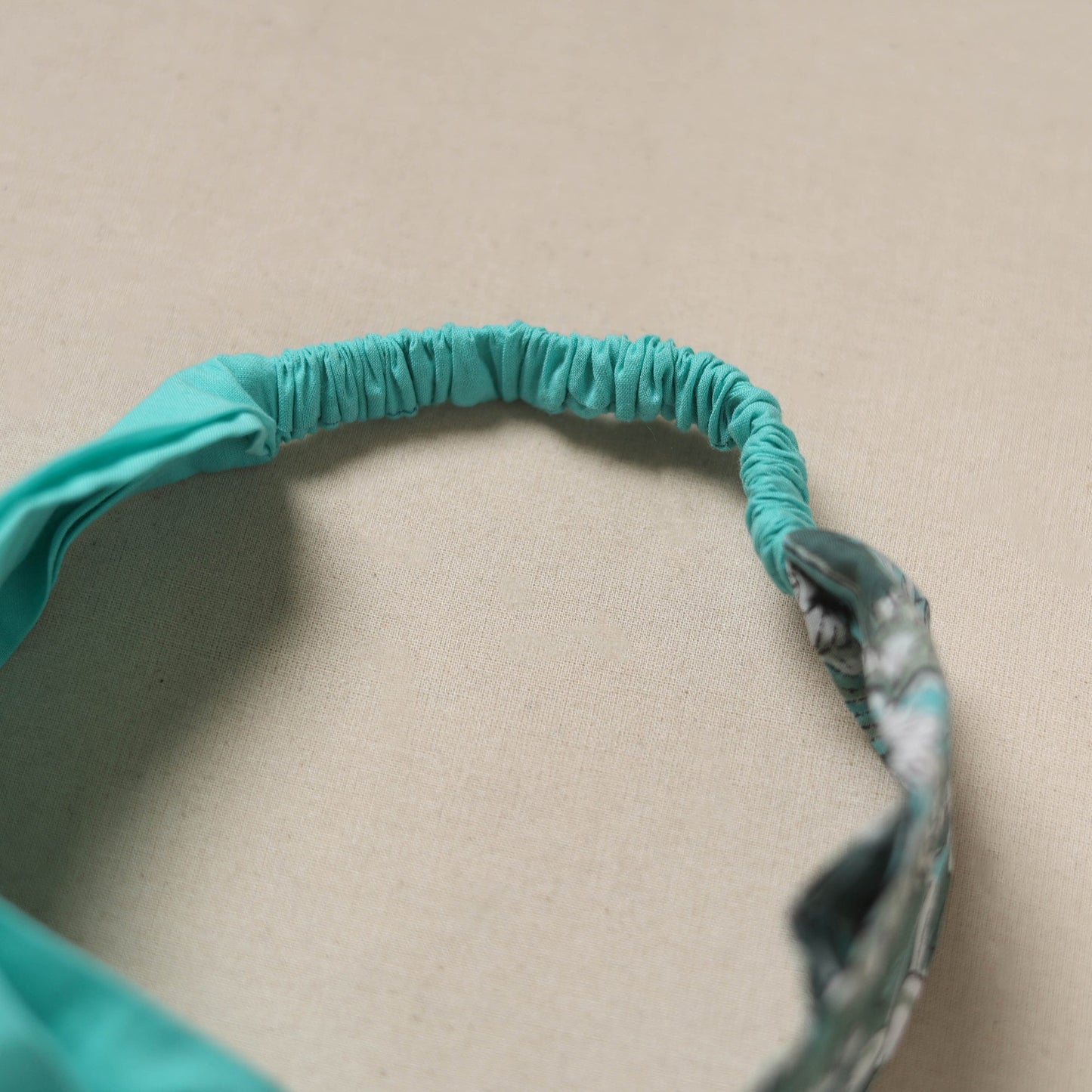 Handcrafted cotton elastic headband 27
