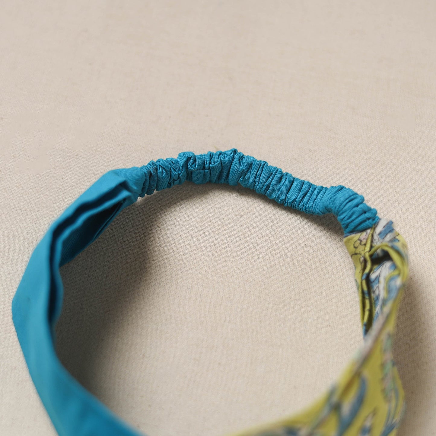 Handcrafted cotton elastic headband 28