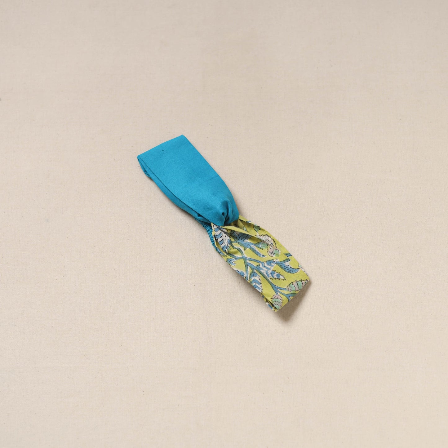 Handcrafted cotton elastic headband 28