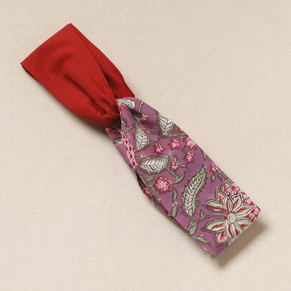 Handcrafted cotton elastic headband 30