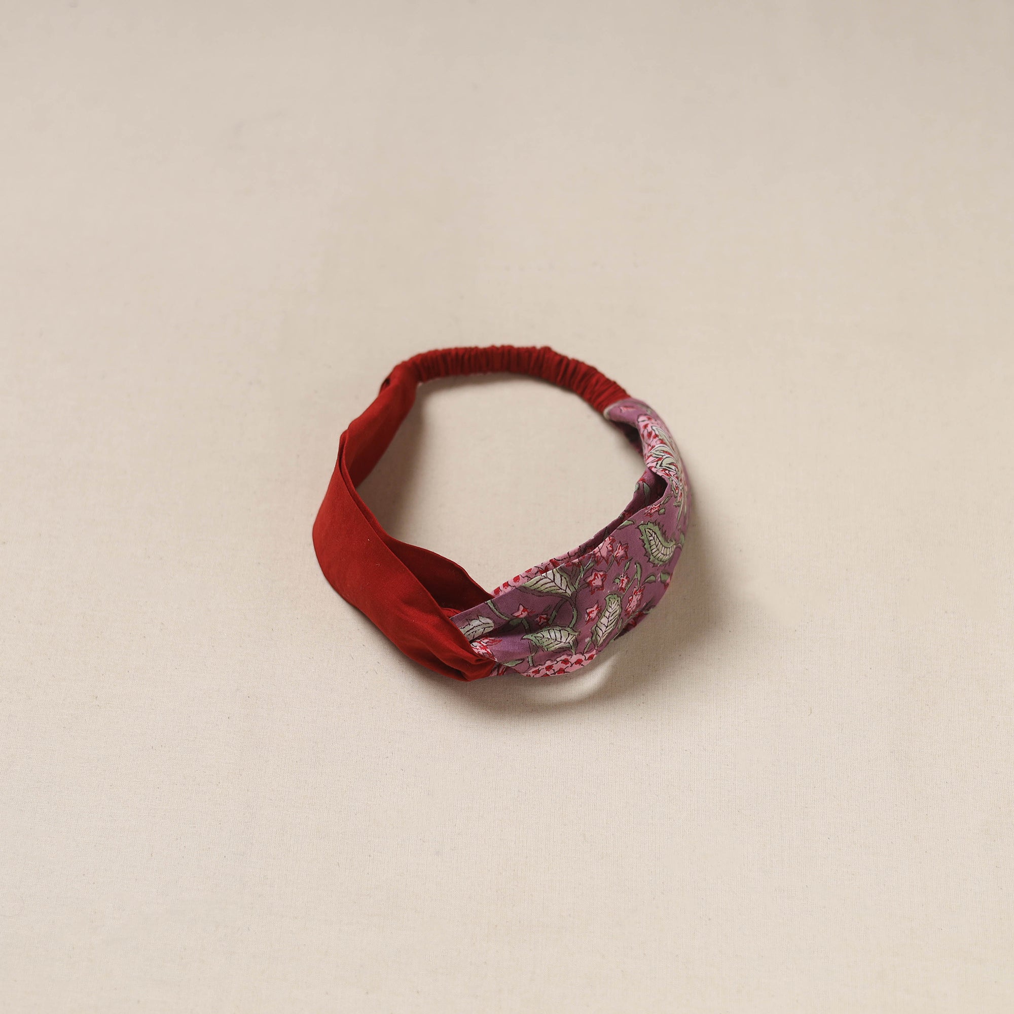Handcrafted cotton elastic headband 30