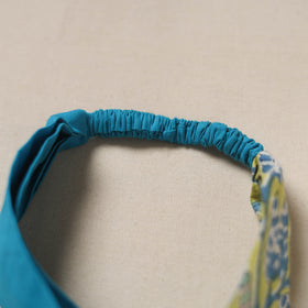 Handcrafted cotton elastic headband 31