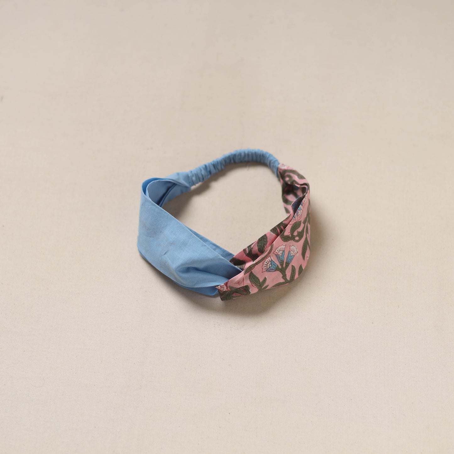 Handcrafted cotton elastic headband 32