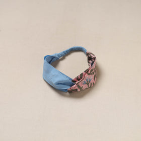 Handcrafted cotton elastic headband 32