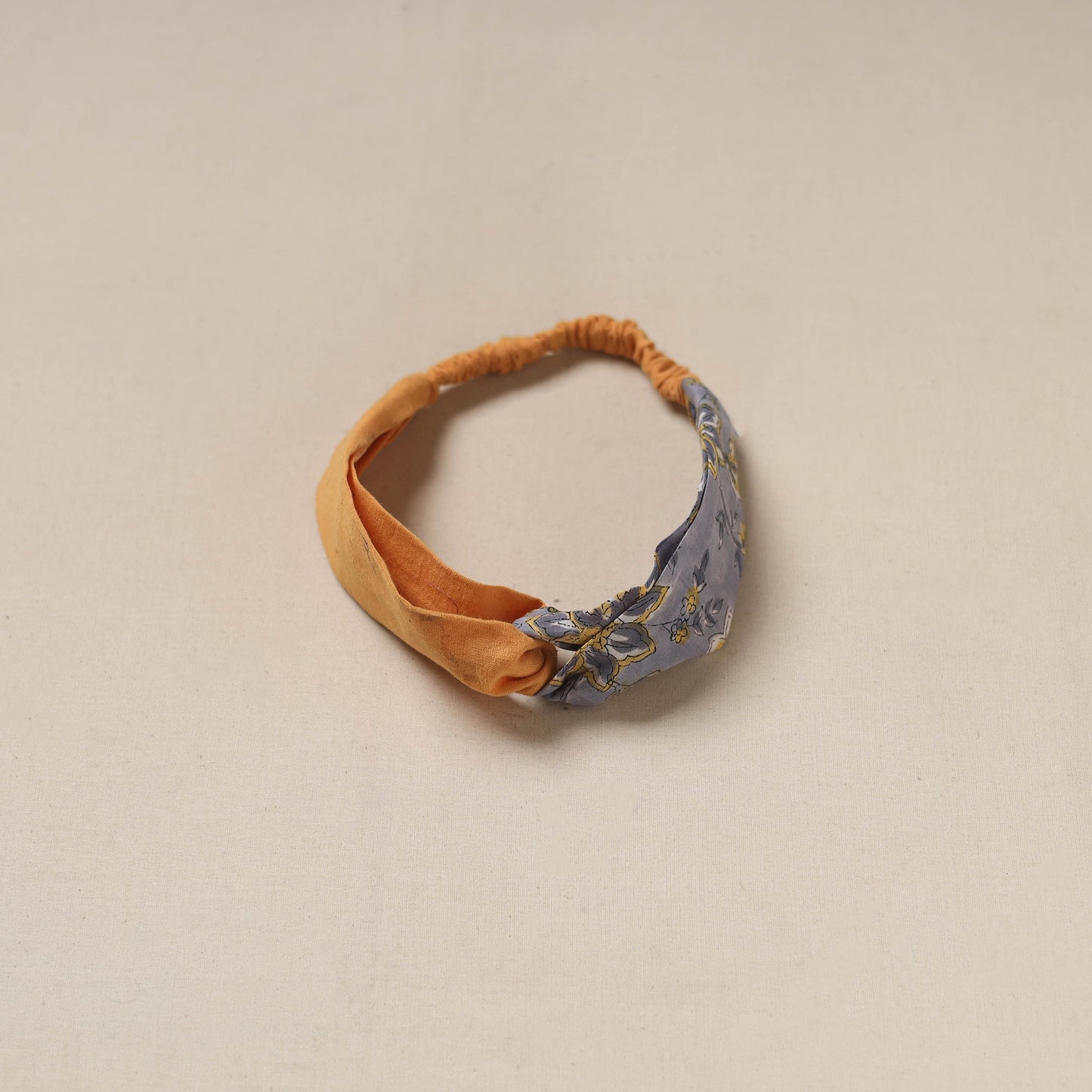 Handcrafted cotton elastic headband 34