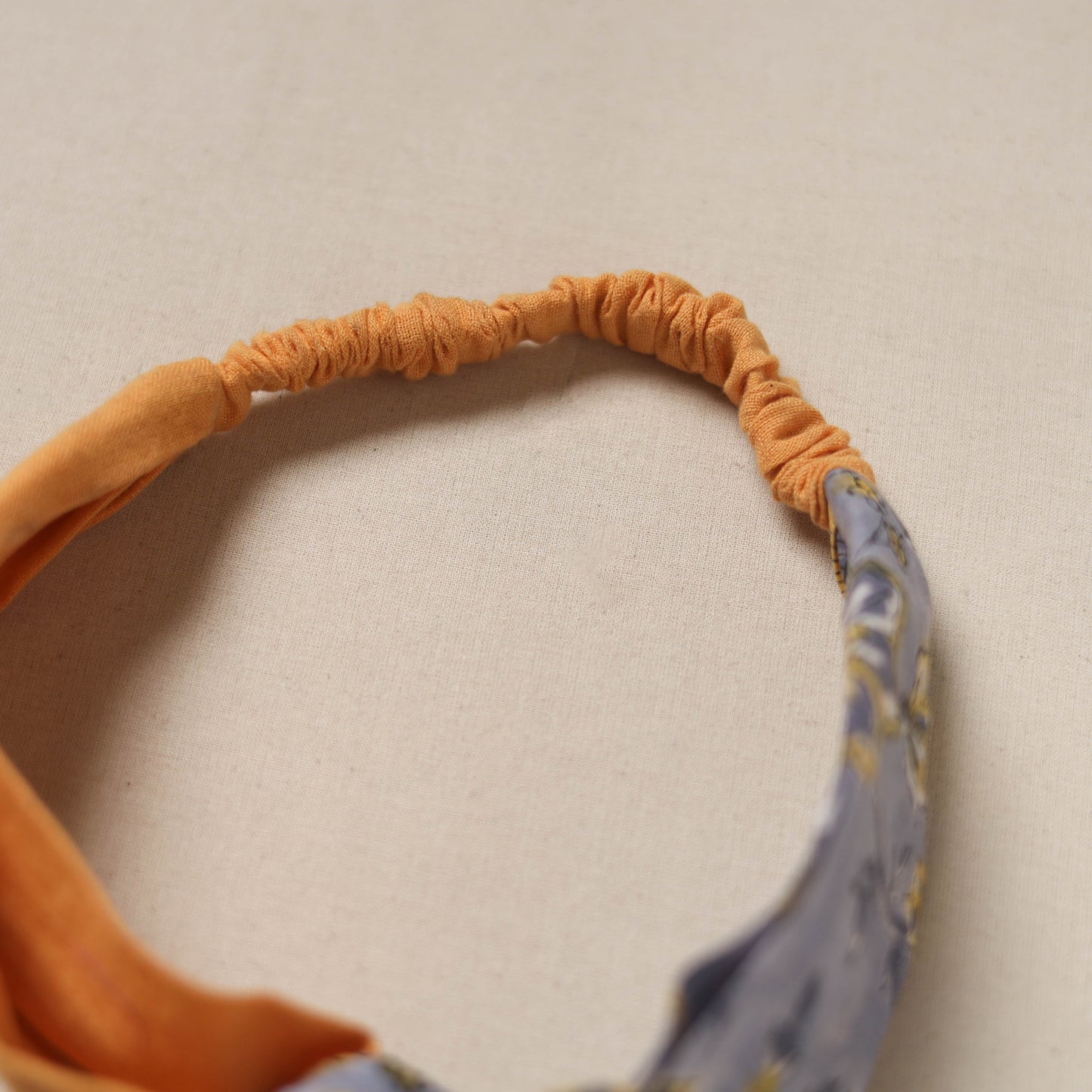 Handcrafted cotton elastic headband 34