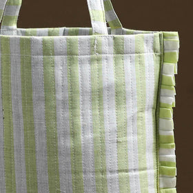 Buy Multicolor Handcrafted Cotton Frill Jhola Bag Online 01