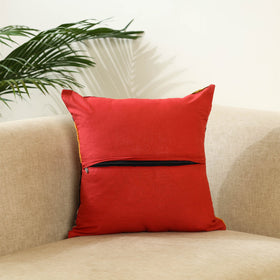  Multicolor Handcrafted Cotton Patchwork Cushion Cover