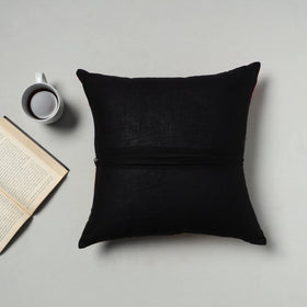 Multicolor - handcrafted cotton patchwork cushion cover 01