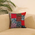 Buy Multicolor Handcrafted Cotton Patchwork Cushion Cover