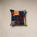 Handcrafted cotton patchwork cushion cover 101