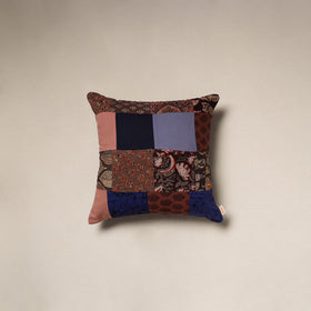 Handcrafted cotton patchwork cushion cover 104