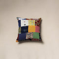 Handcrafted cotton patchwork cushion cover 108