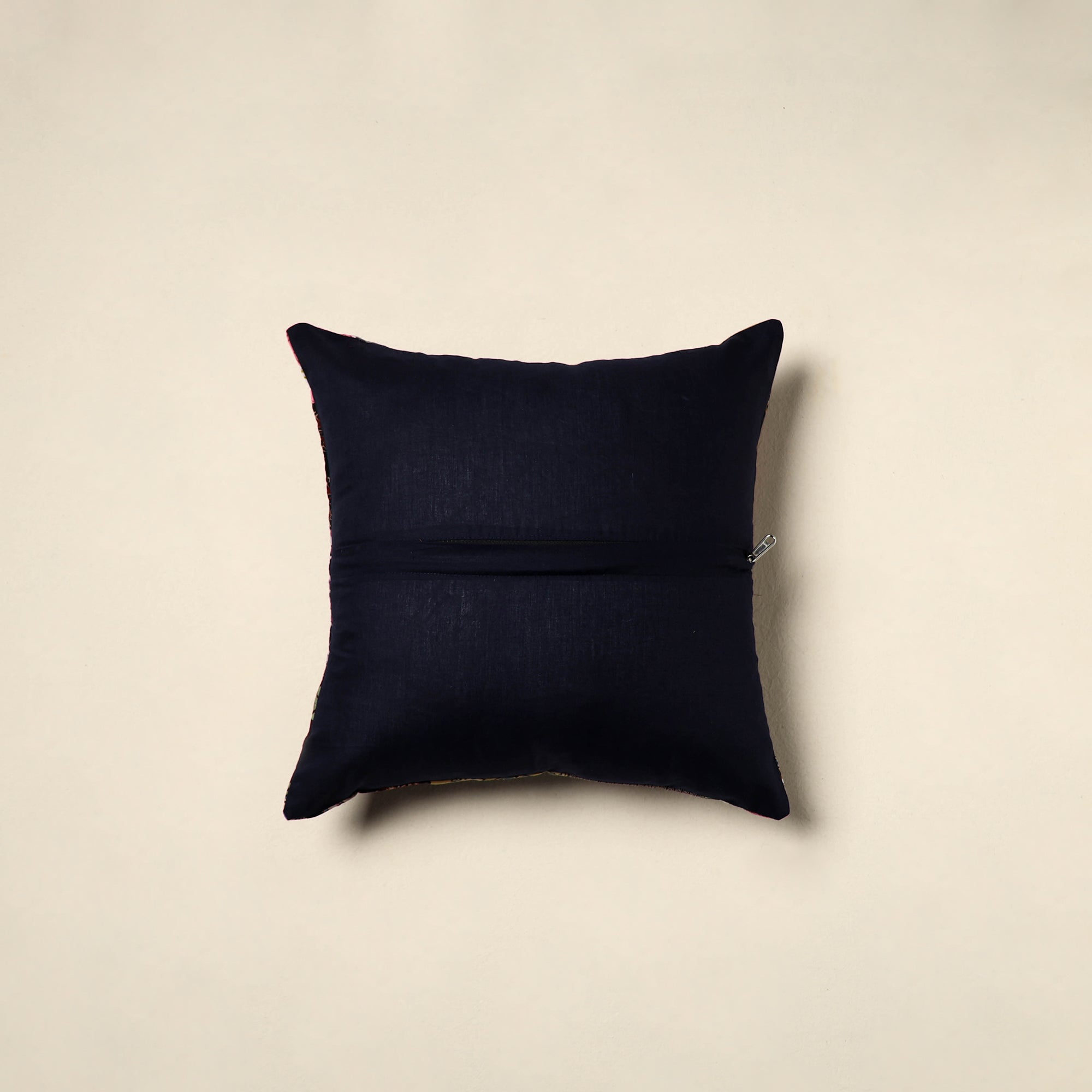 Multicolor Handcrafted Cotton Patchwork Cushion Cover