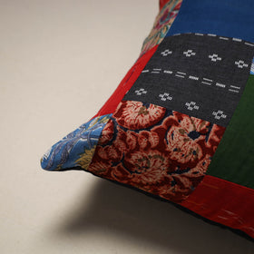 Handcrafted cotton patchwork cushion cover 111