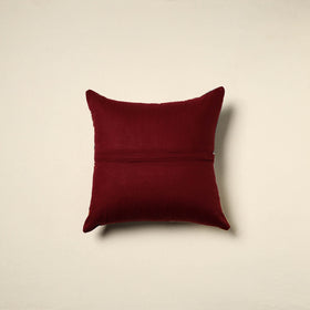 Multicolor Handcrafted Cotton Patchwork Cushion Cover