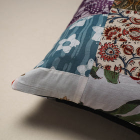 Handcrafted cotton patchwork cushion cover 122