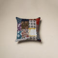 Handcrafted cotton patchwork cushion cover 122