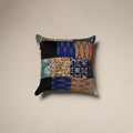 Handcrafted cotton patchwork cushion cover 125