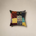 Handcrafted cotton patchwork cushion cover 126