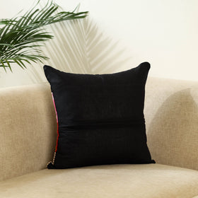 Multicolor - handcrafted cotton patchwork cushion cover 13