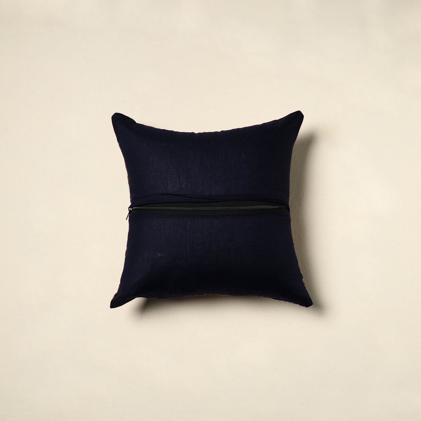 Multicolor Handcrafted Cotton Patchwork Cushion Cover