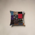 Handcrafted cotton patchwork cushion cover 138