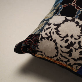 Handcrafted cotton patchwork cushion cover 142