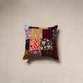 Handcrafted cotton patchwork cushion cover 17