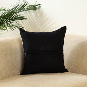 Multicolor - handcrafted cotton patchwork cushion cover 17