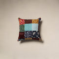 Handcrafted cotton patchwork cushion cover 19