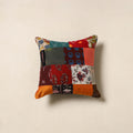Multicolor - handcrafted cotton patchwork cushion cover 21