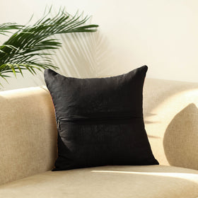 Multicolor - handcrafted cotton patchwork cushion cover 22