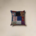 Handcrafted cotton patchwork cushion cover 22