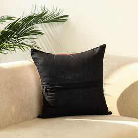 Multicolor - handcrafted cotton patchwork cushion cover 23