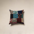 Handcrafted cotton patchwork cushion cover 24