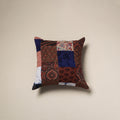 Handcrafted cotton patchwork cushion cover 25