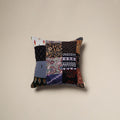 Handcrafted cotton patchwork cushion cover 26