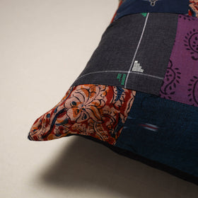 Handcrafted cotton patchwork cushion cover 27