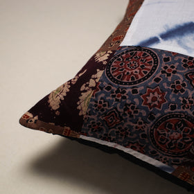 Handcrafted cotton patchwork cushion cover 28