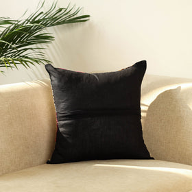 Multicolor - handcrafted cotton patchwork cushion cover 28