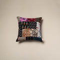 Handcrafted cotton patchwork cushion cover 29