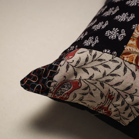 Handcrafted cotton patchwork cushion cover 29