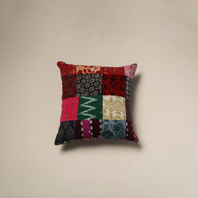 Handcrafted cotton patchwork cushion cover 30